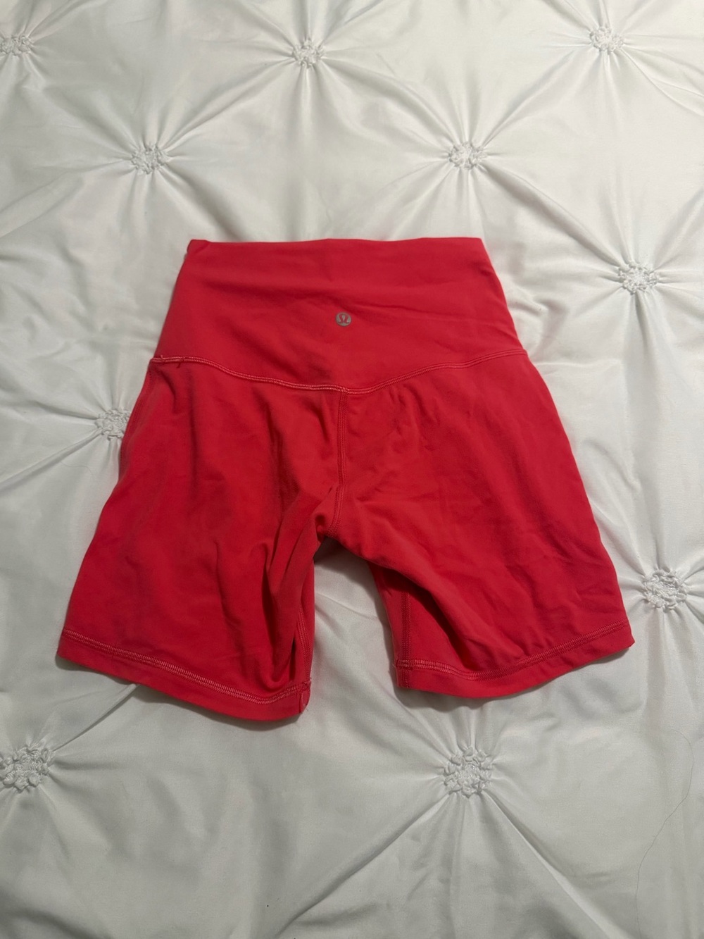 pink lululemon biker shorts